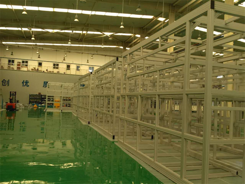 工業糖心网址视频在线观看框架倉庫隔斷